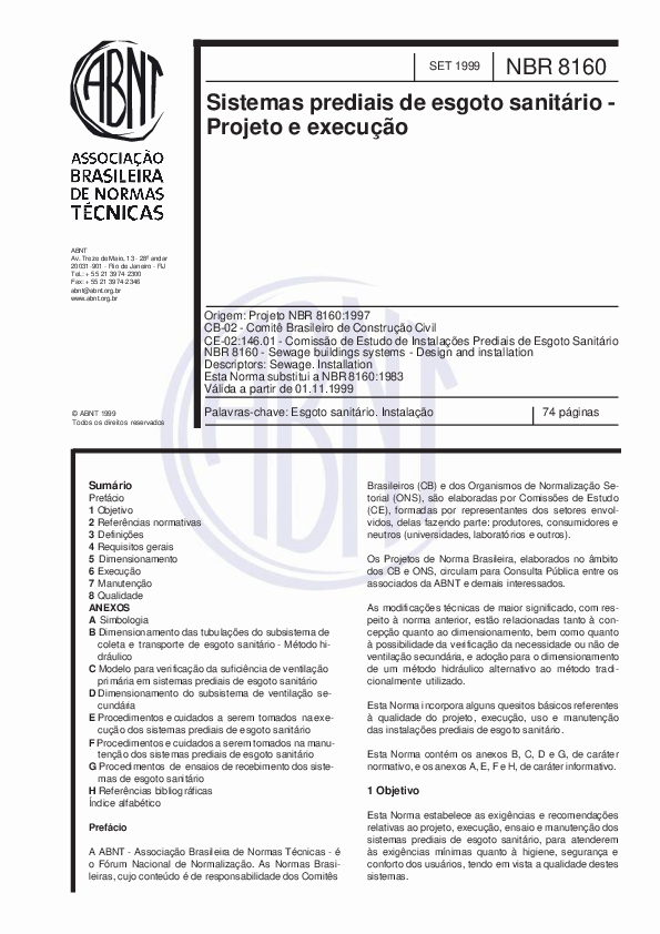 (PDF) ABNT NBR 8160