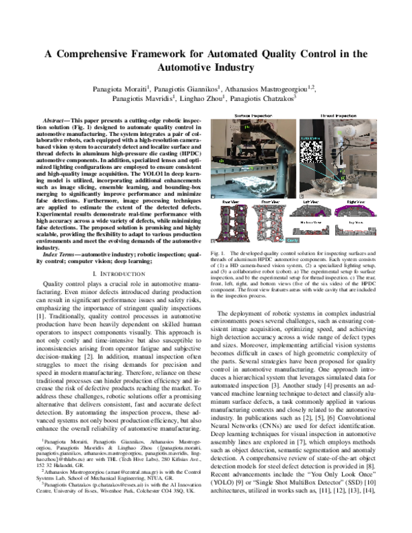 (PDF) A Comprehensive Framework for Automated Quality Control in the ...