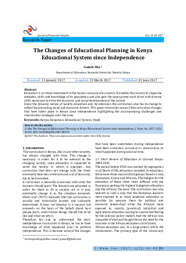 PDF) Valuing the Educational Changes in the Romanian Educational