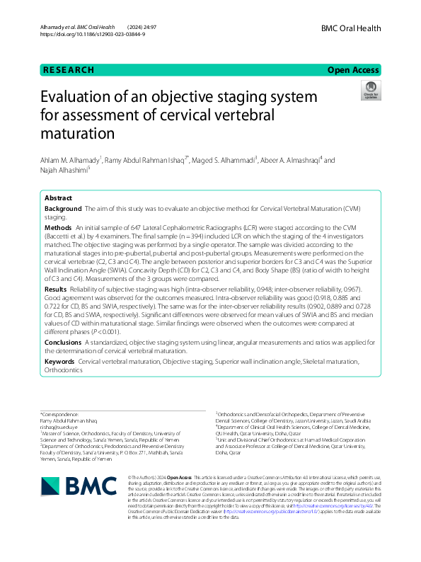 (PDF) Evaluation of an objective staging system for assessment of ...