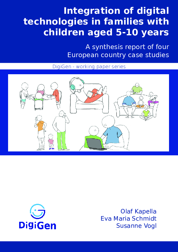 (PDF) Integration of digital technologies in families with children ...