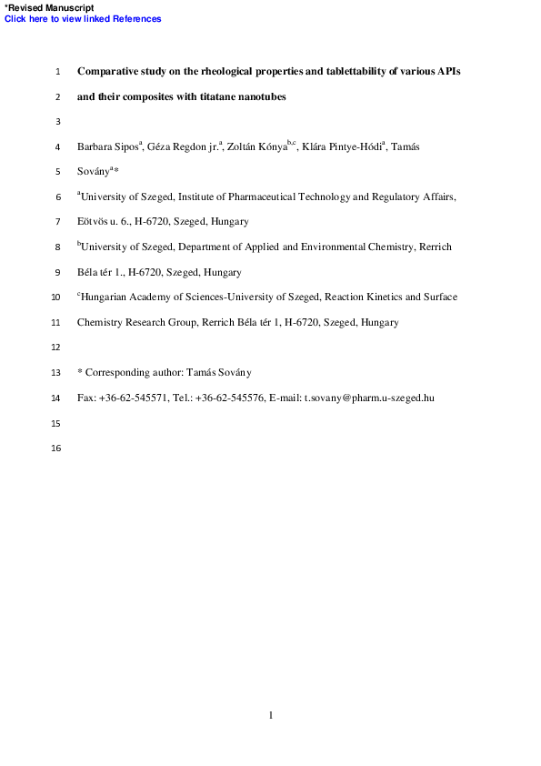 (PDF) Comparative study on the rheological properties and ...