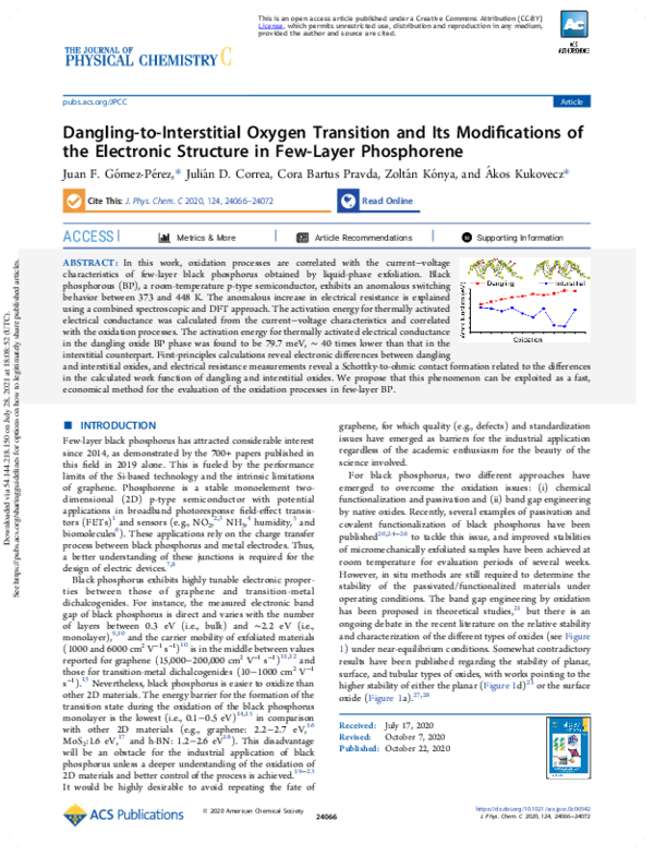(PDF) Dangling-to-Interstitial Oxygen Transition and Its Modifications ...