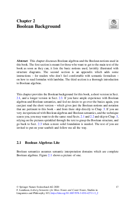 (PDF) Boolean Background
