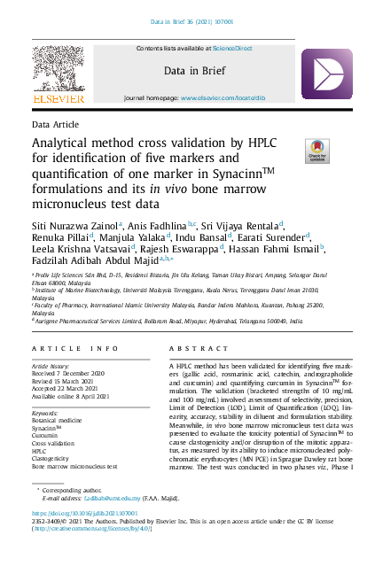 (PDF) Analytical method cross validation by HPLC for identification of ...