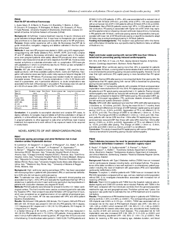 (PDF) P6646Real life EP lab without fluoroscopy