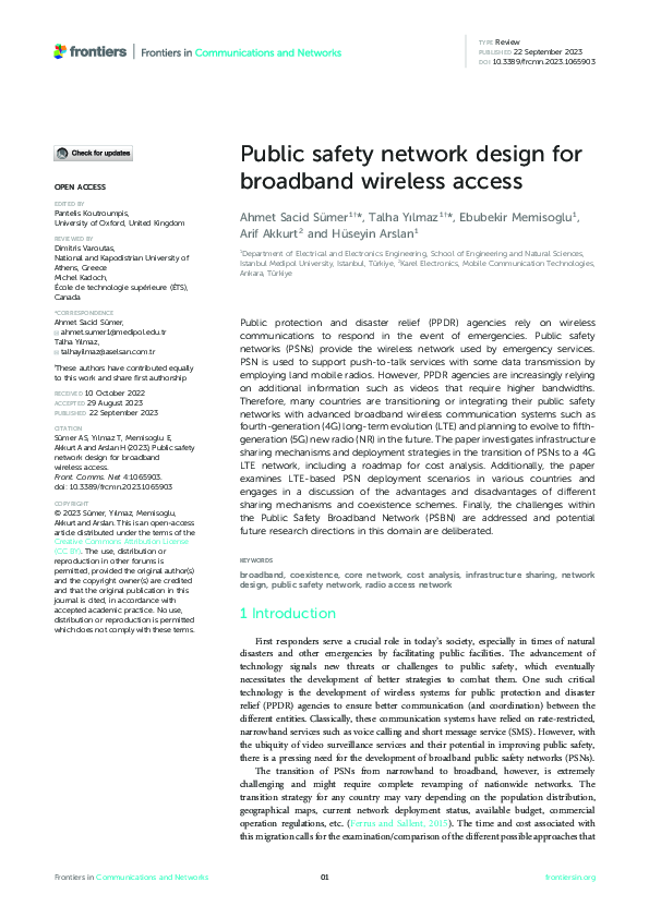 Wireless Public Safety Networks | Ceragon Networks