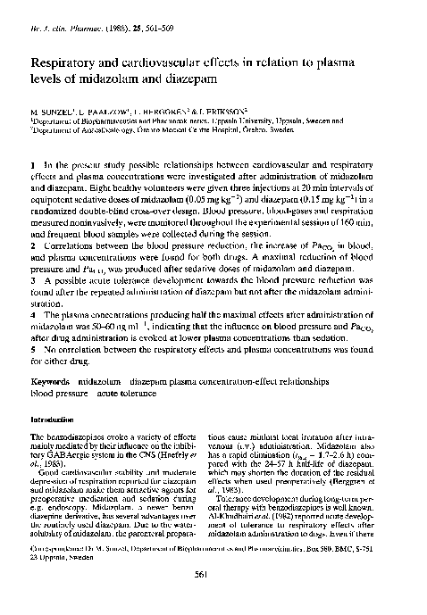 (PDF) Respiratory and cardiovascular effects in relation to plasma ...