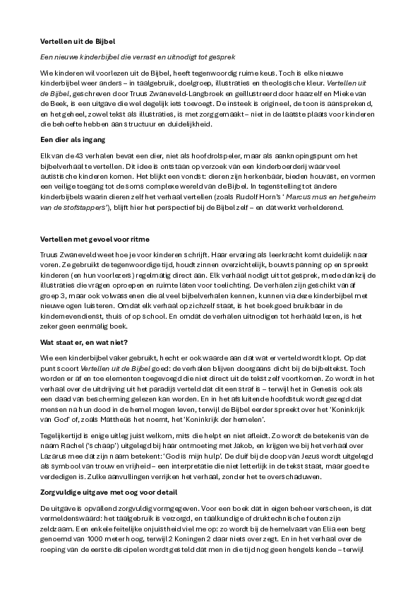 (PDF) Vertellen uit de Bijbel