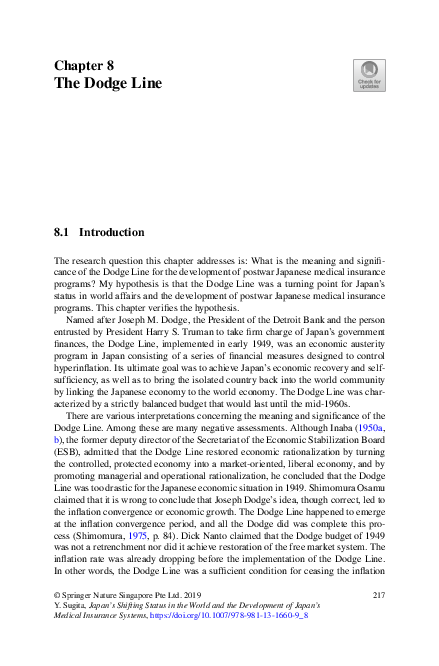 (PDF) The Dodge Line