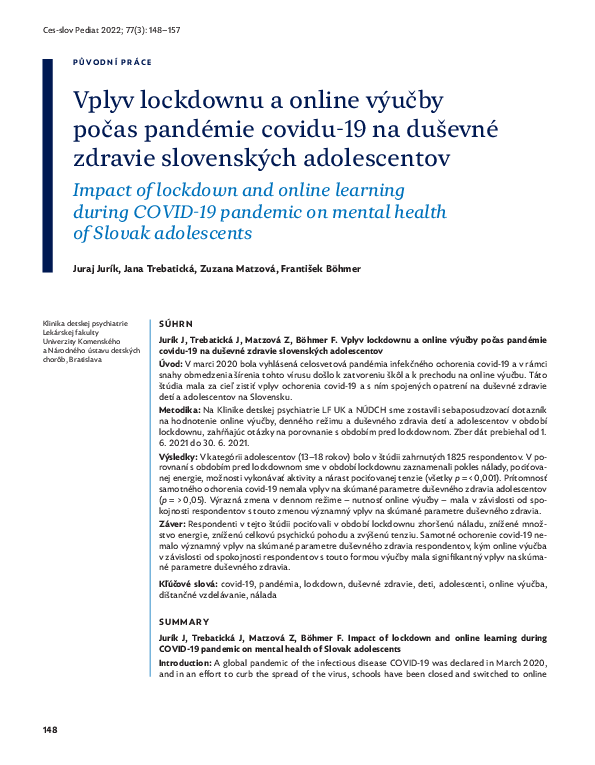 (PDF) Impact of lockdown and online learning during COVID-19 pandemic ...