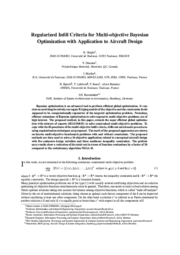 (PDF) Constrained Multi-Objective Bayesian Optimization with ...