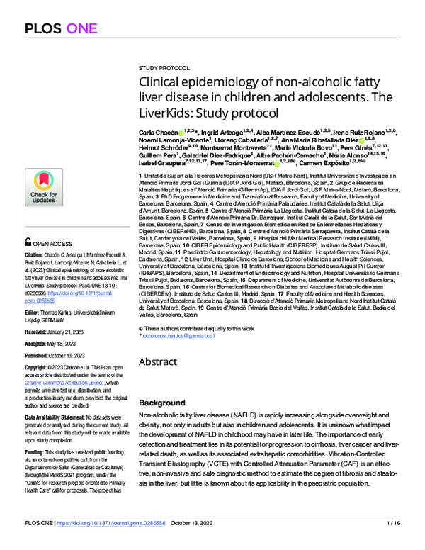 (PDF) Clinical epidemiology of non-alcoholic fatty liver disease in ...