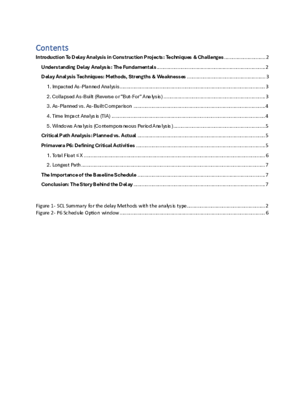 (PDF) Introduction To Delay Analysis in Construction Projects ...