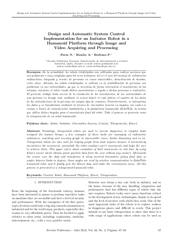 (PDF) Design and Automatic System Control Implementation for an ...