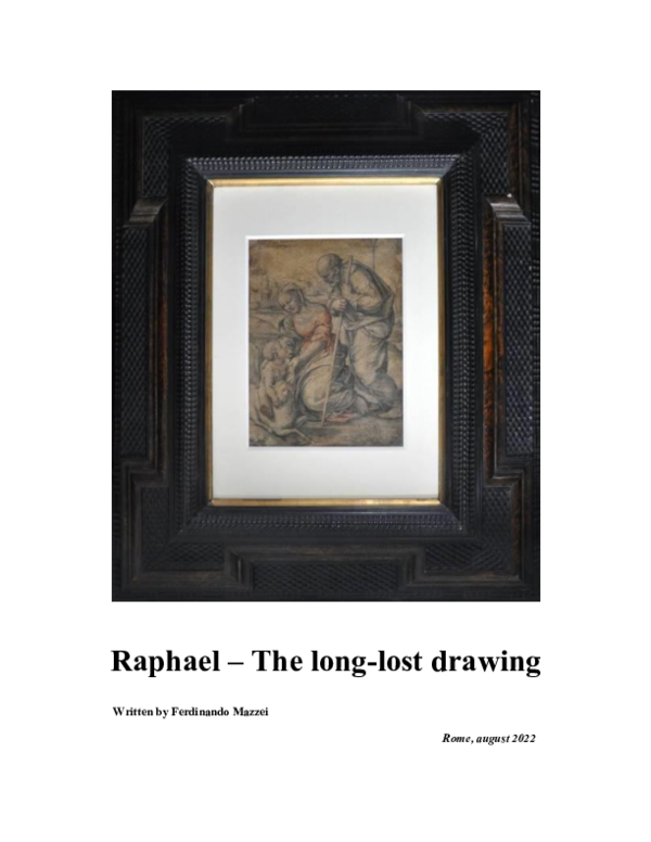 (PDF) Raphael - Unpublished drawing