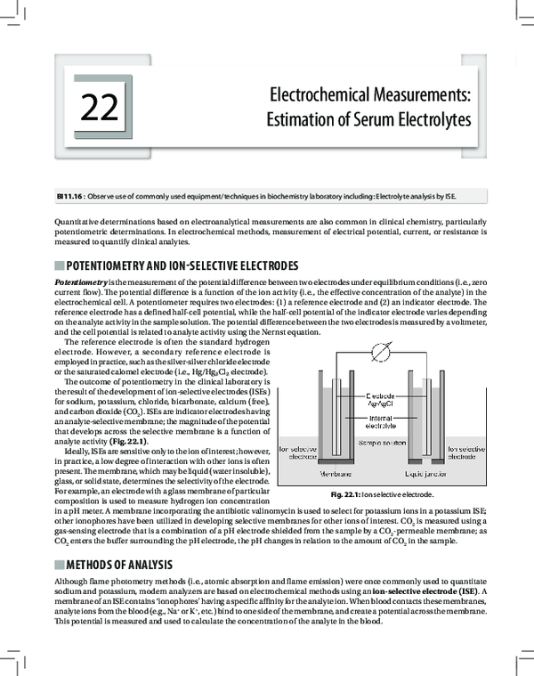 (PDF) Chapter-35 Estimation of Serum Electrolytes by Flame Photometry
