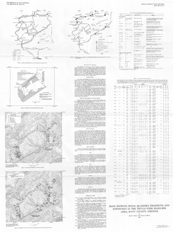 (PDF) Maps showing mines, quarries, prospects, and exposures in the ...