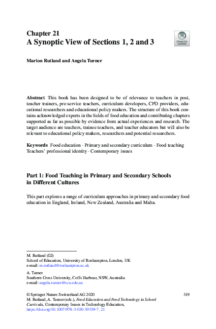 (PDF) A Synoptic View of Sections 1, 2 and 3