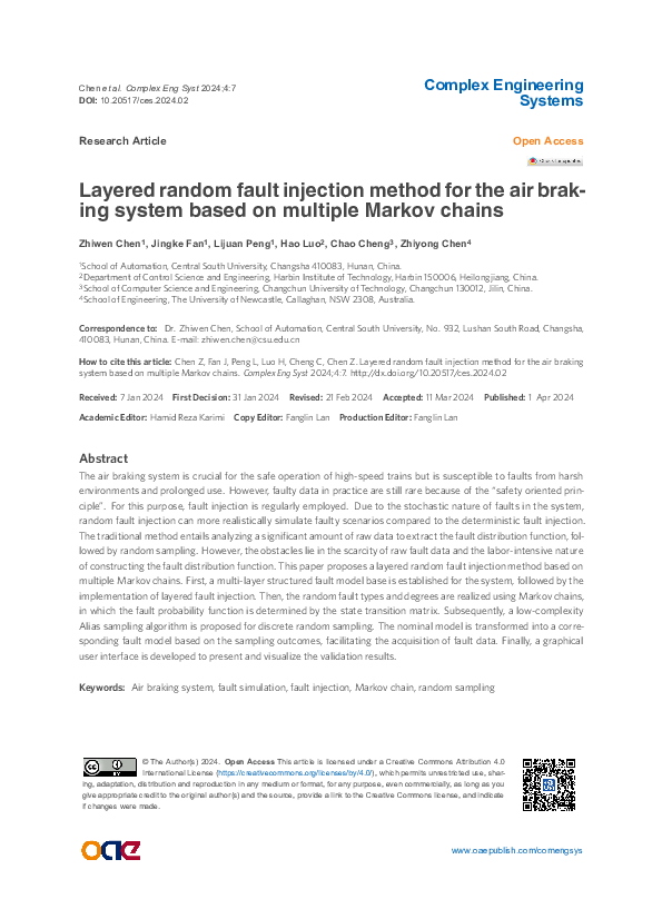 (PDF) Layered random fault injection method for the air braking system ...