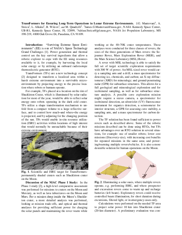 (PDF) TransFormers for Ensuring Long-Term Operations in Lunar Extreme ...