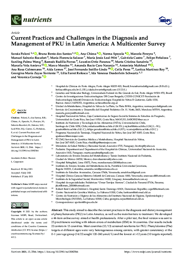 (PDF) Current Practices and Challenges in the Diagnosis and Management ...