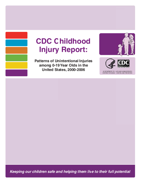 (PDF) CDC Childhood Injury Report
