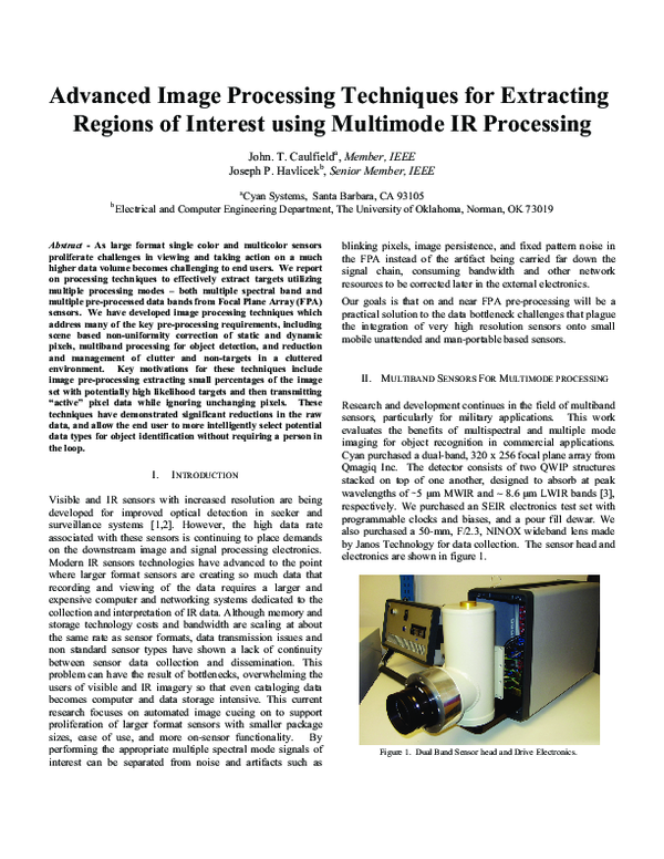 (PDF) Advanced image processing techniques for extracting regions of ...
