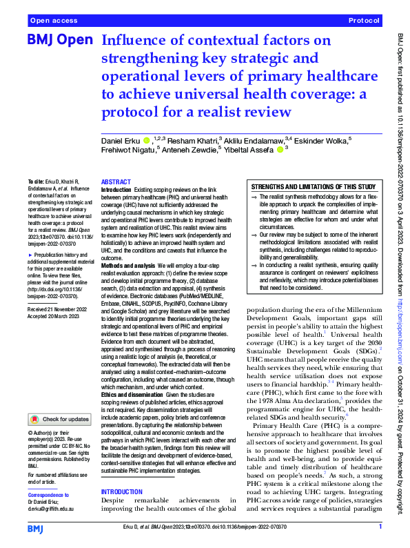 (PDF) Influence of contextual factors on strengthening key strategic ...