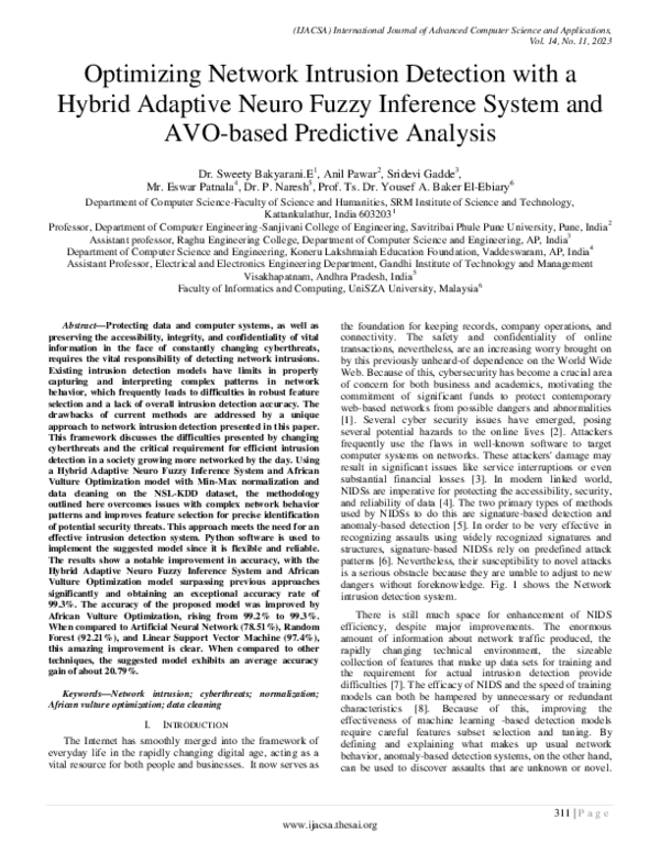 (PDF) Optimizing Network Intrusion Detection with a Hybrid Adaptive ...