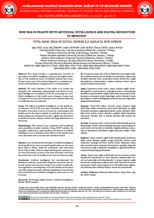 (PDF) New Era in Health with Artificial Intelligence and Digital ...