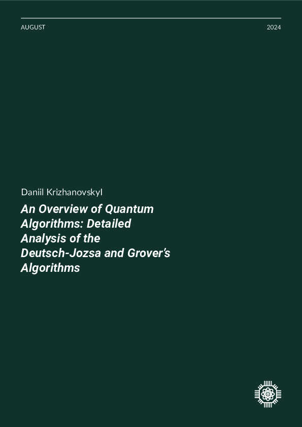 (PDF) An Overview of Quantum Algorithms: Detailed Analysis of the ...