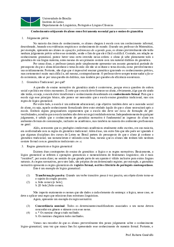 (PDF) Conhecimento subjacente do aluno como ferramenta essencial para o ...