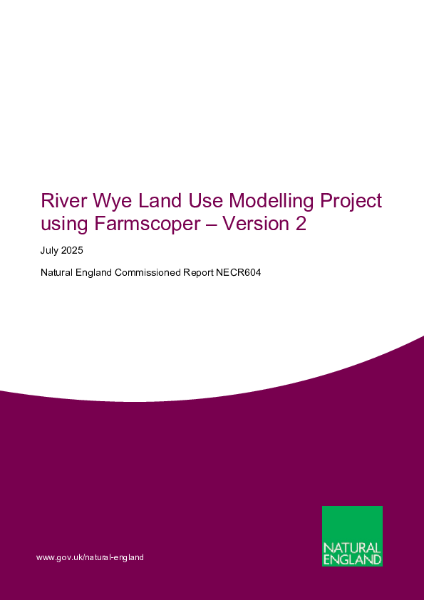 (PDF) River Wye Land Use Modelling Project using Farmscoper -Version 2