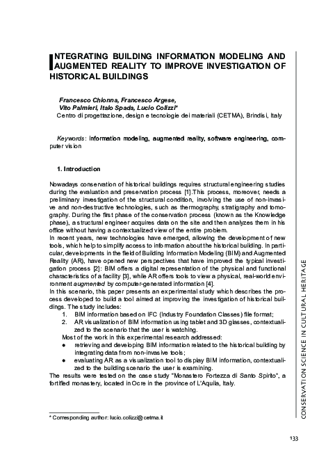 (PDF) Integrating Building Information Modeling and Augmented Reality ...