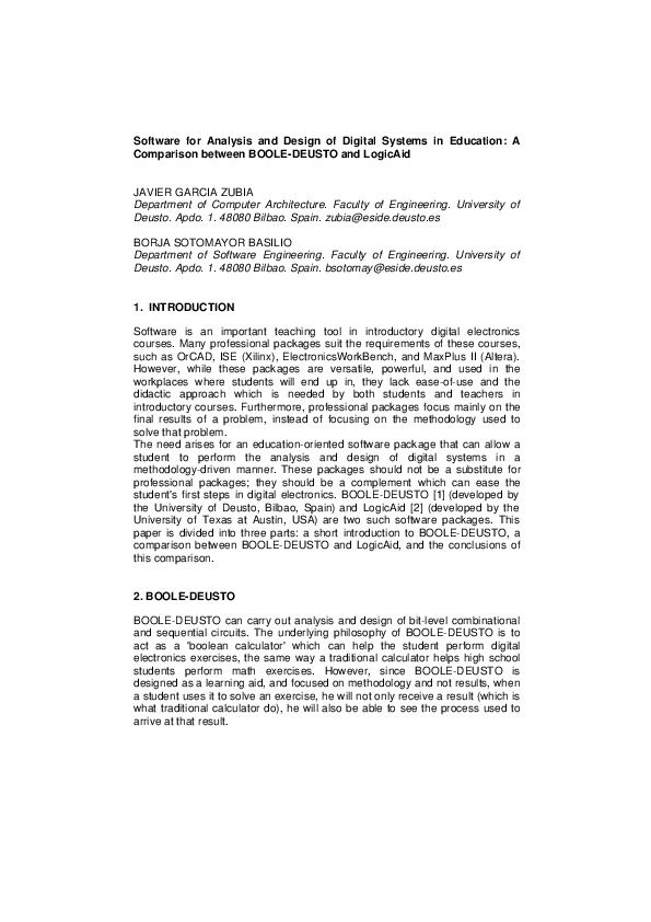 (PDF) Software for Analysis and Design of Digital Systems in Education ...