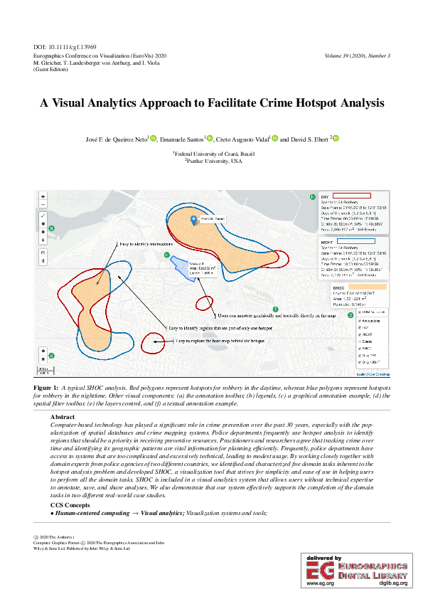 (PDF) A Visual Analytics Approach to Facilitate Crime Hotspot Analysis