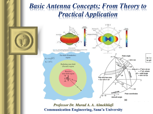Pdf Lecture 5 Basic Antenna Concepts From Theory To Practical