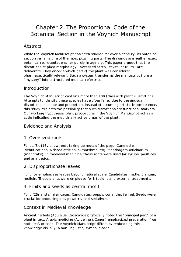 (PDF) Chapter 2. The Proportional Code of the Botanical Section in the ...