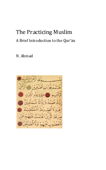 (PDF) The Practicing Muslim
