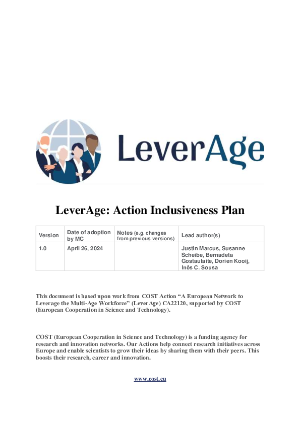 (PDF) LeverAge: Action Inclusiveness Plan