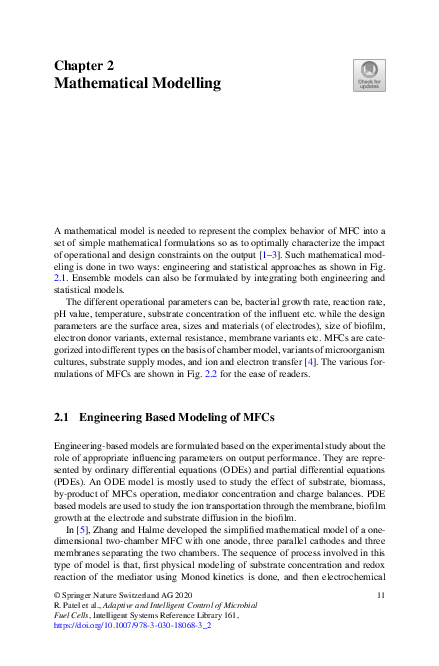 Pdf Mathematical Modelling