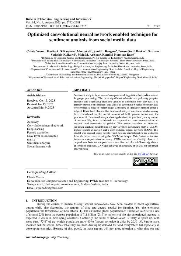 (PDF) Optimized convolutional neural network enabled technique for ...