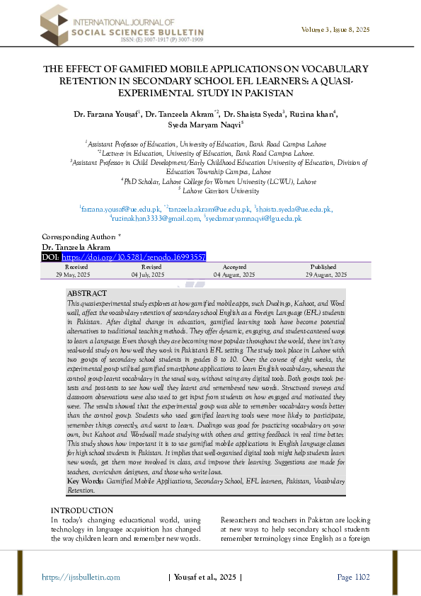 (PDF) THE EFFECT OF GAMIFIED MOBILE APPLICATIONS ON VOCABULARY ...