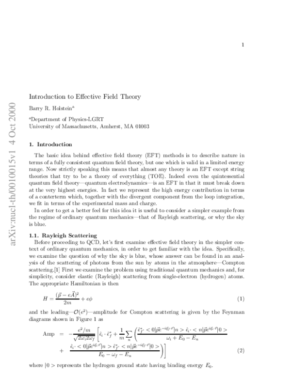 INTRODUCTION TO EFFECTIVE FIELD THEORY PDF visual data 5