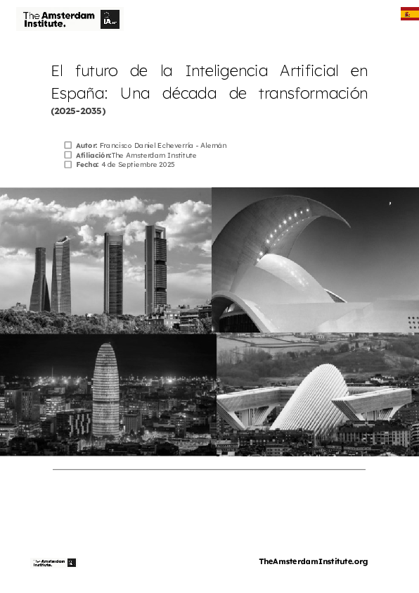 (PDF) El futuro de la Inteligencia Artificial en España: Una década de ...