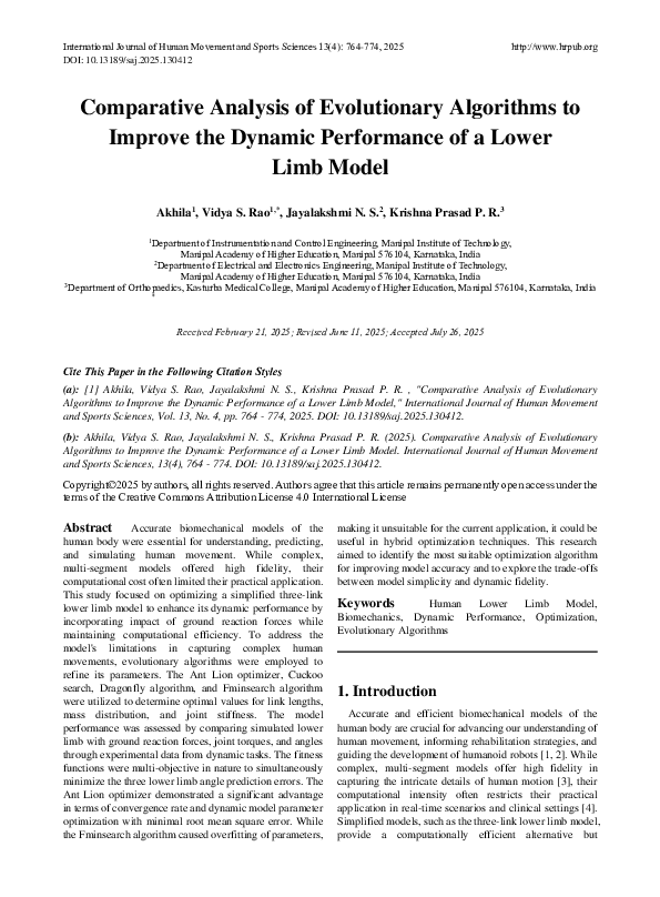 (PDF) Comparative Analysis of Evolutionary Algorithms to Improve the ...