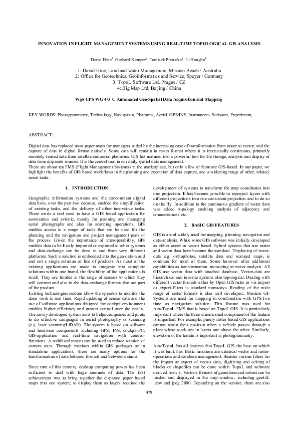(PDF) Innovation in Flight Management Systems Using Real-Time ...
