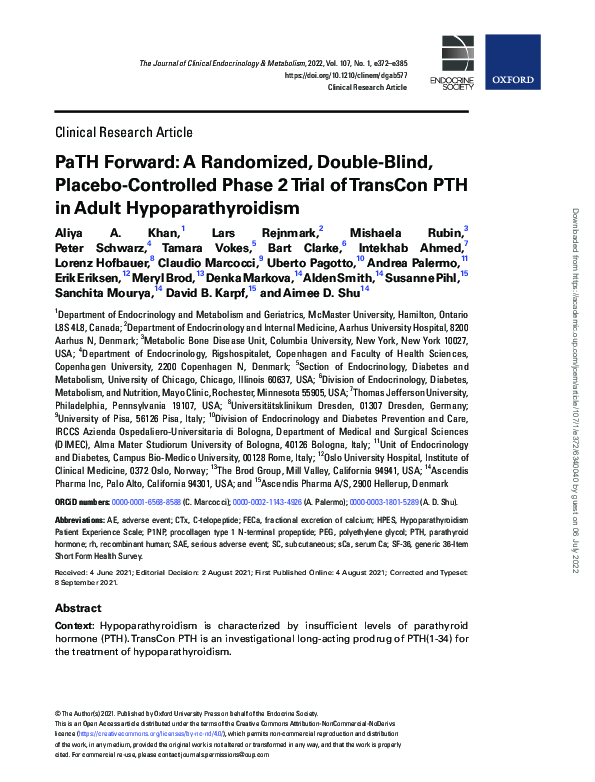 (PDF) PaTH Forward: A Randomized, Double-Blind, Placebo-Controlled ...