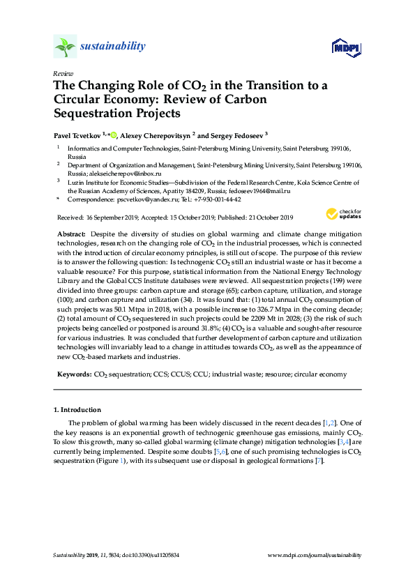 (PDF) The Changing Role of CO2 in the Transition to a Circular Economy ...
